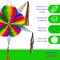Mexican Star Pinata (33" Jumbo) with 30-ft Rope | Rainbow Mexican Piñata | Large Handmade Piñata for Cinco de Mayo, Birthday Parties, Fiesta Celebrations